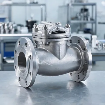 flanged swing check valve